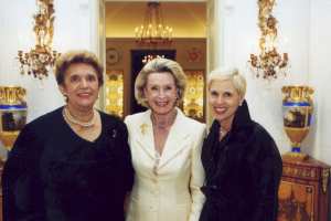 Viginia E. Hayes-Williams, Dina Merrill